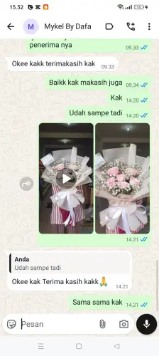 Testimonial Buket Bunga sulaiman