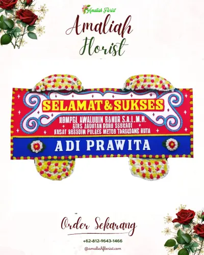 Karangan Bunga Ucapan Selamat sulaiman