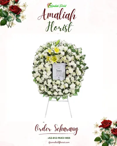 Krans Bunga Duka Cita sulaiman